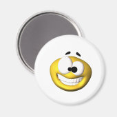 Goofy geel magneet (Voorkant / Achterkant)