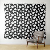 Goofy Ghosts Tapestry Wandkleed (In Situ (horizontaal))