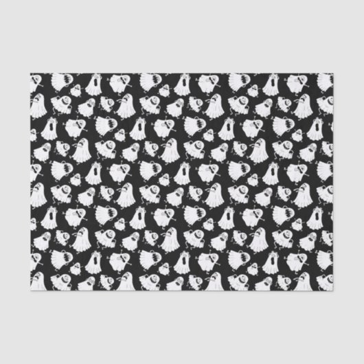 Goofy Ghosts Tissue Paper Tissuepapier (Voorkant)
