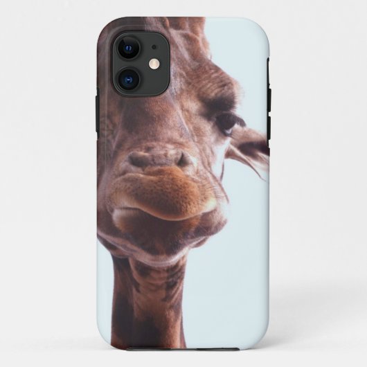 Goofy Giraffe iPhone 5 Hoesje (Achterkant)