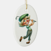 Goofy Golf Keramisch Ornament (Rechts)