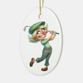 Goofy Golf Keramisch Ornament (Links)