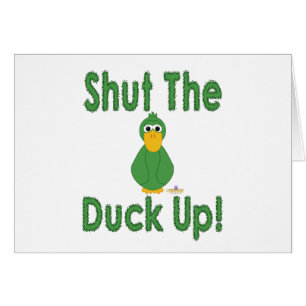 Goofy Green Duck sluit de eend