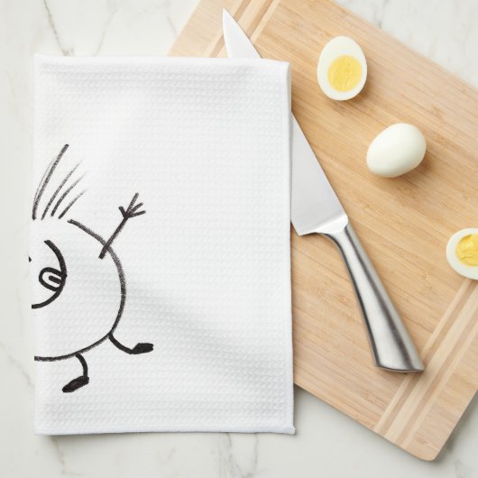 Goofy Guy Kitchen Towel Theedoek (Quarter Fold)