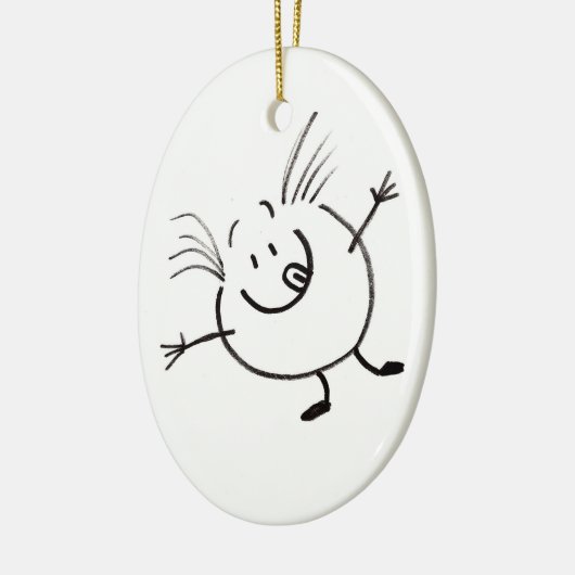 Goofy Guy Oval Ornament (Links)