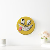 Goofy Happy Face Ronde Klok (Huis)
