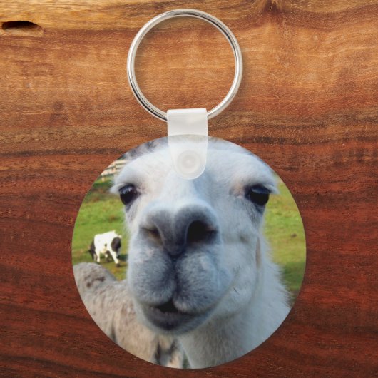 Goofy Llama-Sleutelhanger Sleutelhanger (Voorkant)
