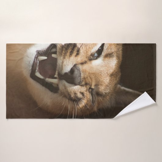 Goofy Lynx Badhanddoek (Badhanddoek)