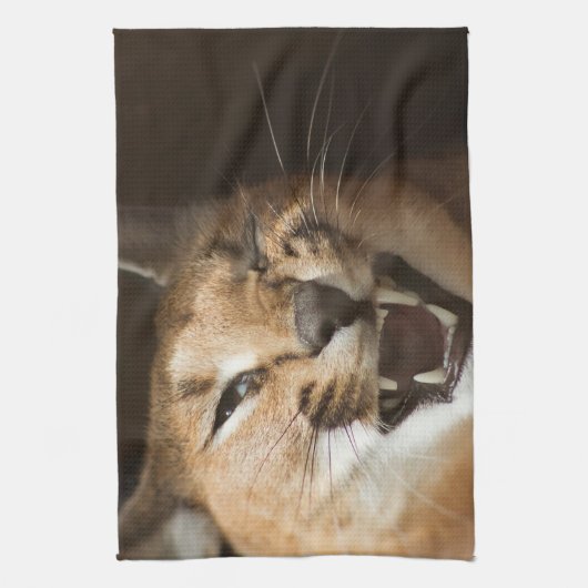 Goofy Lynx Theedoek (Verticaal)