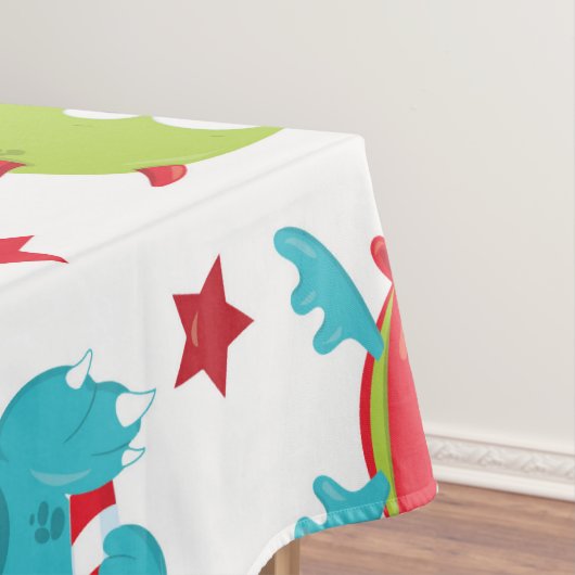 Goofy Monsters Holiday Tablecloth Tafelkleed (Voorbeeld)