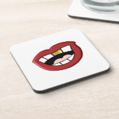 Goofy Mouth Bier Onderzetter (Linkerzijde)