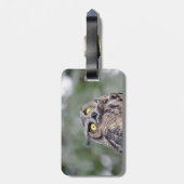 Goofy Owl-Bagagelabel Bagagelabel (Achterkant verticaal)