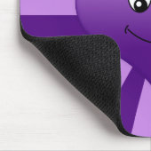 Goofy Paarse Heart Mousepad Muismat (Hoek)