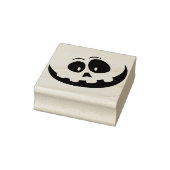 Goofy pompoen gezicht Halloween silhouet art stemp Rubberstempel (Stempel)