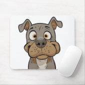 Goofy Pup Love - Funny Dog Mousepad Gift voor huis Muismat (Met muis)
