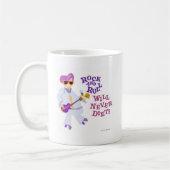 Goofy Rock en Roll zullen nooit Cartoon eten Koffiemok (Links)
