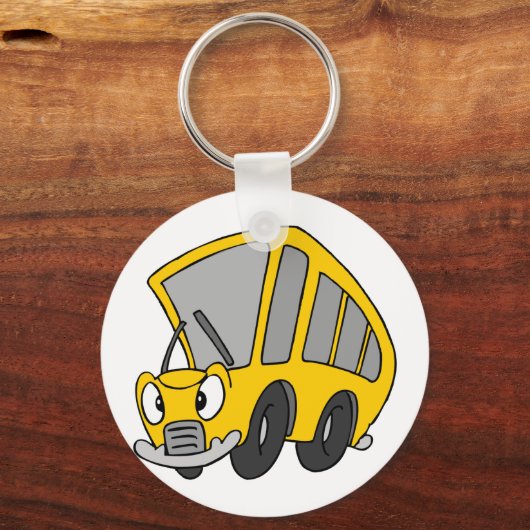 Goofy School Bus Sleutelhanger (Voorkant)
