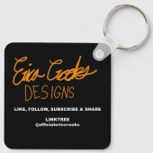 goofy skull skeleton face sleutelhanger (Achterkant)