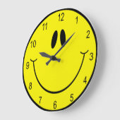 Goofy Smile Face Large Clock Grote Klok (Hoek)