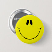 Goofy Smile Face Ronde Button 5,7 Cm (Voorkant /achterkant)