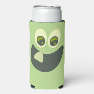 Goofy Tooth Grin Funny Novelty Cartoon Art Seltzer Blikjeskoeler