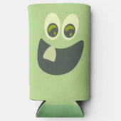 Goofy Tooth Grin Funny Novelty Cartoon Art Seltzer Blikjeskoeler (Voorkant)