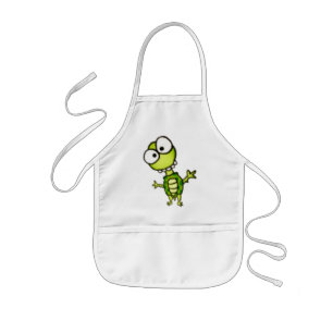 Goofy Turtle Apron Kinder Schort