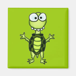 Goofy Turtle Magnet