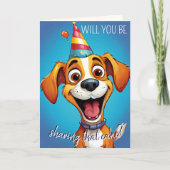 Goofy verjaardag pup! Voor iedereen die van honden Kaart (Voorkant)