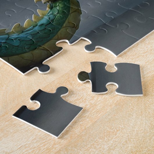 Goofy Welsh Dragon Drink Tea Legpuzzel (Zijkant)