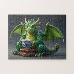 Goofy Welsh Dragon Drink Tea Legpuzzel