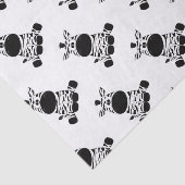 Goofy Zebra Tissuepapier (Detail)