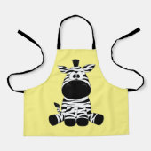 Goofy Zebra Yellow Schort (Voorkant)