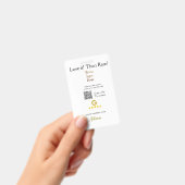 Google beoordeel ons review bestelling aankoop bed badge (Handheld)