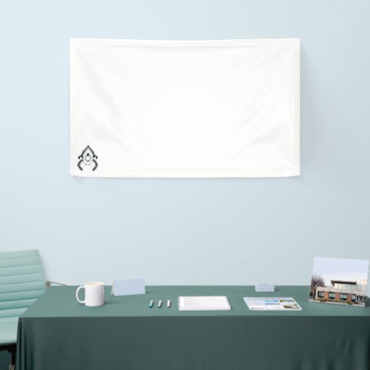 google betaal rangoli stempel ontwerp vinyl banner (Beurs)