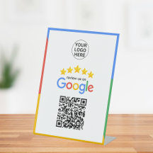 Google Business Review 5-sterren QR-code