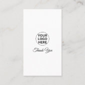 Google Business Review 5-sterren QR-code Visitekaartje (Achterkant)