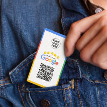Google Business Review 5-sterren QR-code