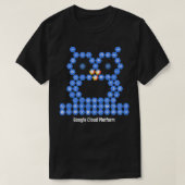 Google Cloud Platform Elements draait op zwart T-shirt (Design voorkant)