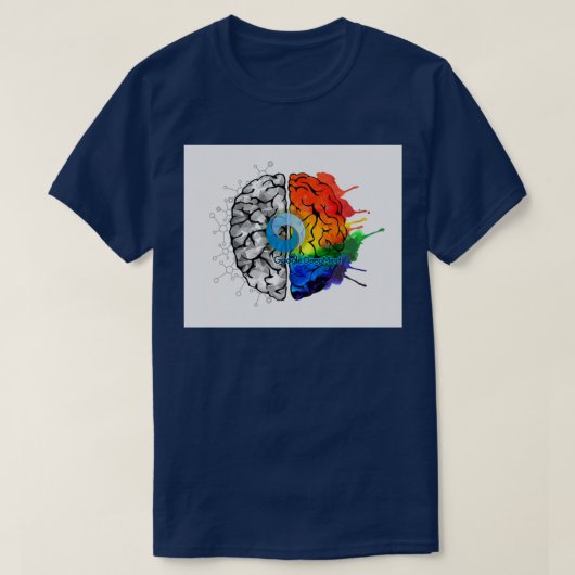 Google DeepMind resize T-shirt (Design voorkant)