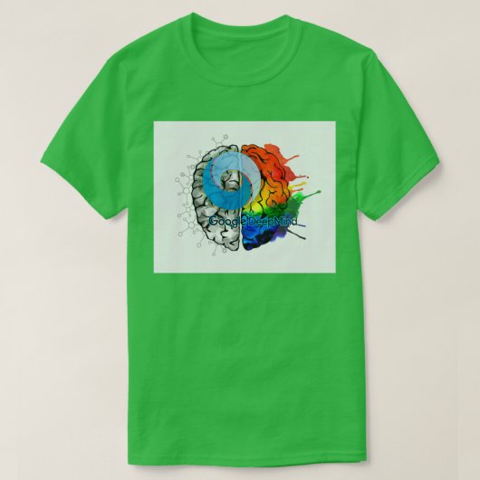 Google DeepMind T-shirt (Design voorkant)