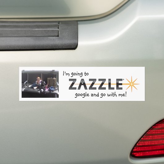 Google en Go BS Bumpersticker (Op auto)
