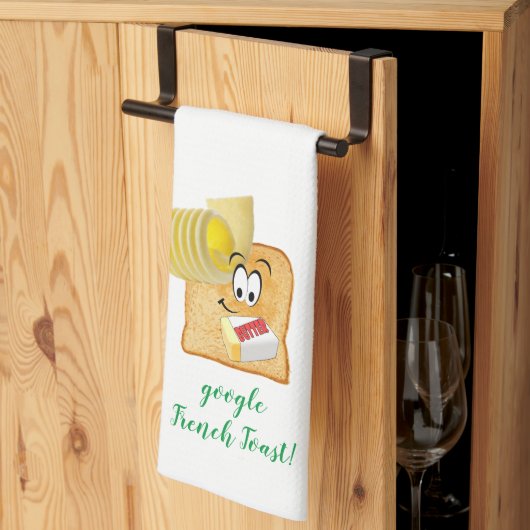Google French Toast Kitchen Hand Towel Theedoek (Derde Gevouwen)