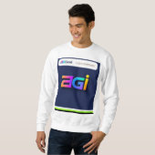 Google Gemini mannen Hoodies T-Shirt (Voorkant volledig)