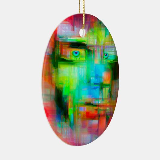 Google Glasses Keramisch Ornament (Rechts)