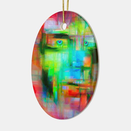 Google Glasses Keramisch Ornament (Links)