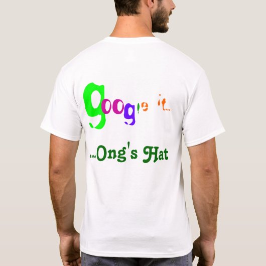 google het... T-shirt (Achterkant)