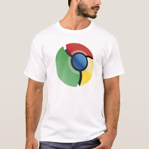 Google Icon - Google Chrome Logo met kleurrijke De T-shirt