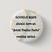 GOOGLE KAARTEN RONDE BUTTON 3,2 CM (Voorkant)