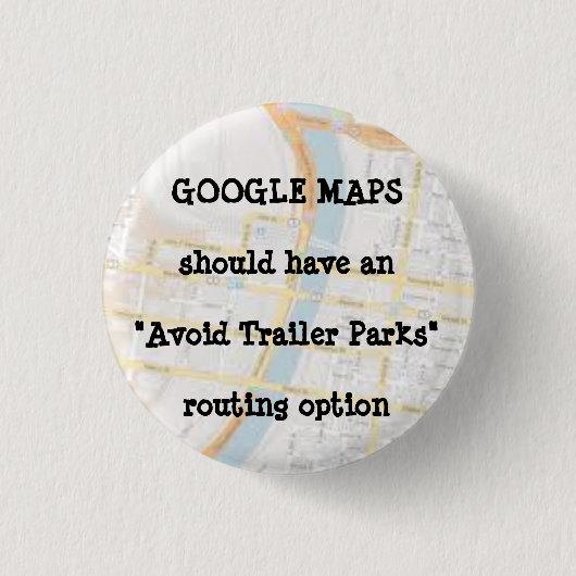 GOOGLE KAARTEN RONDE BUTTON 3,2 CM (Voorkant)